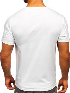 Men's Printed T-shirt White Bolf KS2653