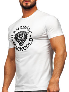 Men's Printed T-shirt White Bolf MT3019