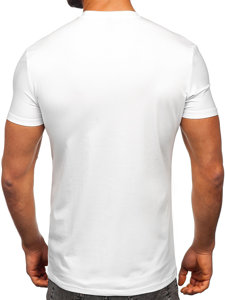 Men's Printed T-shirt White Bolf MT3019