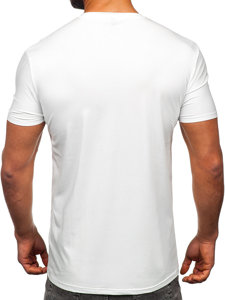 Men's Printed T-shirt White Bolf MT3046