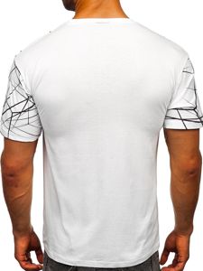 Men’s Printed T-shirt White Bolf SS10935