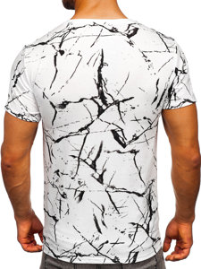 Men's Printed T-shirt White Bolf Y70030