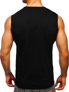 Men's Printed Tank Top Black Bolf 14807