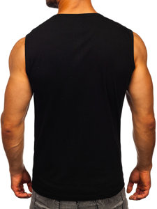 Men's Printed Tank Top Black Bolf 14812