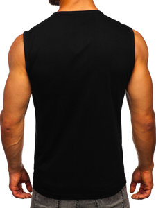 Men's Printed Tank Top Black Bolf 14819