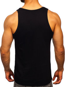 Men's Printed Tank Top Black Bolf 14830