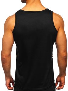 Men's Printed Tank Top Black Bolf HY812