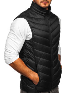 Men's Quilted Gilet Black Bolf 13073