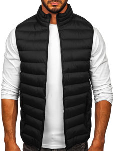 Men's Quilted Gilet Black Bolf 5M711