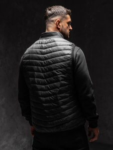 Men’s Quilted Gilet Black Bolf 7103A1