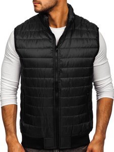 Men's Quilted Gilet Black Bolf MY77