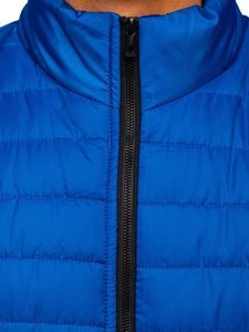 Men's Quilted Gilet Blue Bolf MY77