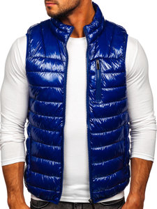 Men's Quilted Gilet Blue Bolf R0109A