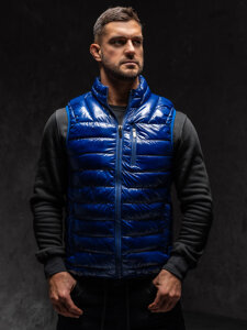 Men’s Quilted Gilet Blue Bolf R0109AA1