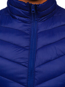 Men's Quilted Gilet Dark Blue Bolf 13073