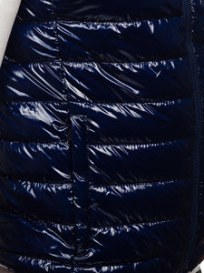 Men's Quilted Gilet Navy Blue Bolf R0109A