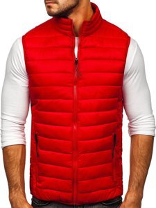 Men's Quilted Gilet Red Bolf HDL88001