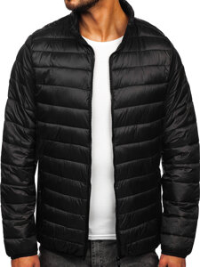 Men's Quilted Lightweight Jacket Black Bolf 5M703