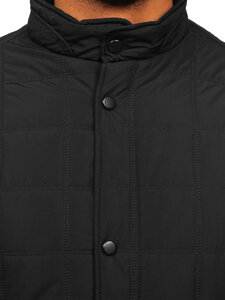 Men's Quilted Lightweight Jacket Black Bolf 5M709