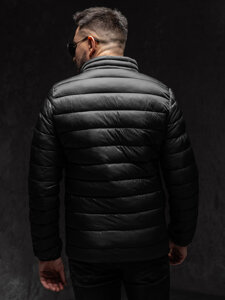 Men's Quilted Lightweight Jacket Black Bolf LY33A1