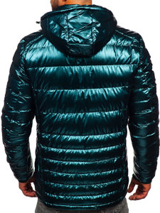 Men’s Quilted Lightweight Jacket Green Bolf EX2149