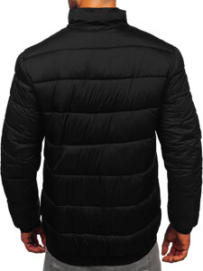 Men's Quilted Winter Jacket Black Bolf 31M5015