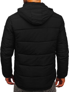 Men’s Quilted Winter Jacket Black Bolf 31M5027