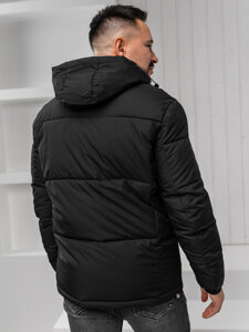 Men's Quilted Winter Jacket Black Bolf 31M5035A1