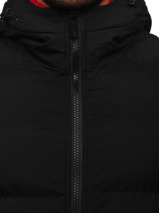 Men's Quilted Winter Jacket Black Bolf 7338