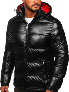 Men's Quilted Winter Jacket Black Bolf EX2138