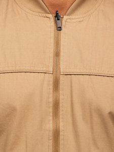 Men's Reversible Lightweight Bomber Jacket Camel Bolf 84M3005