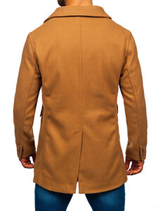 Men’s Short Double-breasted Winter Coat Camel Bolf 11Z8215A2