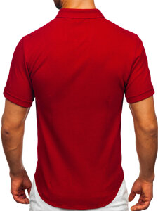 Men’s Short Sleeve Muslin Shirt Claret Bolf 2013