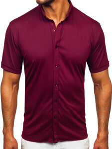 Men's Short Sleeve Shirt Claret Bolf 2005