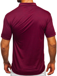 Men's Short Sleeve Shirt Claret Bolf 2005