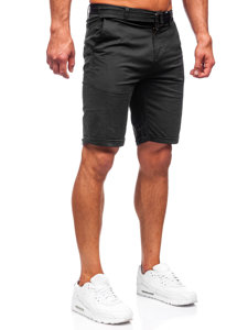 Men's Shorts with Belt Black Bolf XX160085