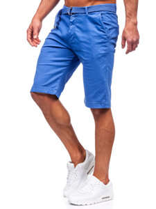 Men’s Shorts with belt Indigo Bolf 0010