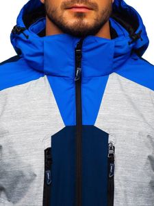 Men's Ski Jacket Blue Bolf 1340