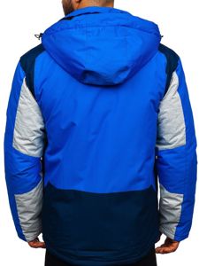 Men's Ski Jacket Blue Bolf 1340