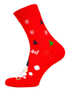 Men's Socks X-mas Theme Multicolour-1 Bolf M898-7P-1 7 PACK