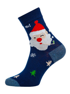 Men's Socks X-mas Theme Multicolour-1 Bolf M898-7P-1 7 PACK