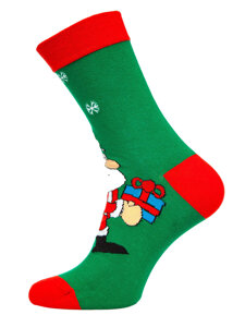 Men's Socks X-mas Theme Multicolour-2 Bolf M898-7P-1  7 PACK