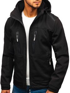 Men's Softshell Jacket Black Bolf A6603