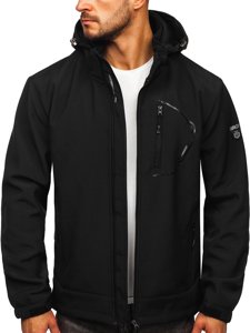 Men's Softshell Jacket Black Bolf BK124