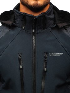 Men's Softshell Jacket Graphite Bolf P06