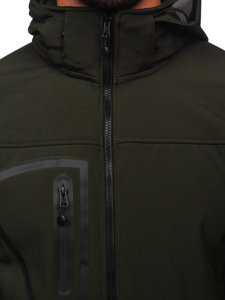 Men's Softshell Jacket Khaki Bolf T019