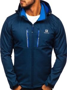 Men’s Softshell Jacket Navy Bolf AB008