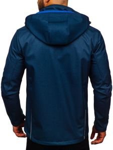 Men’s Softshell Jacket Navy Bolf AB008