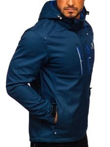 Men’s Softshell Jacket Navy Bolf AB008