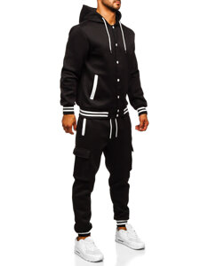 Men’s Sport Outfit with hood Black Bolf 27C6506